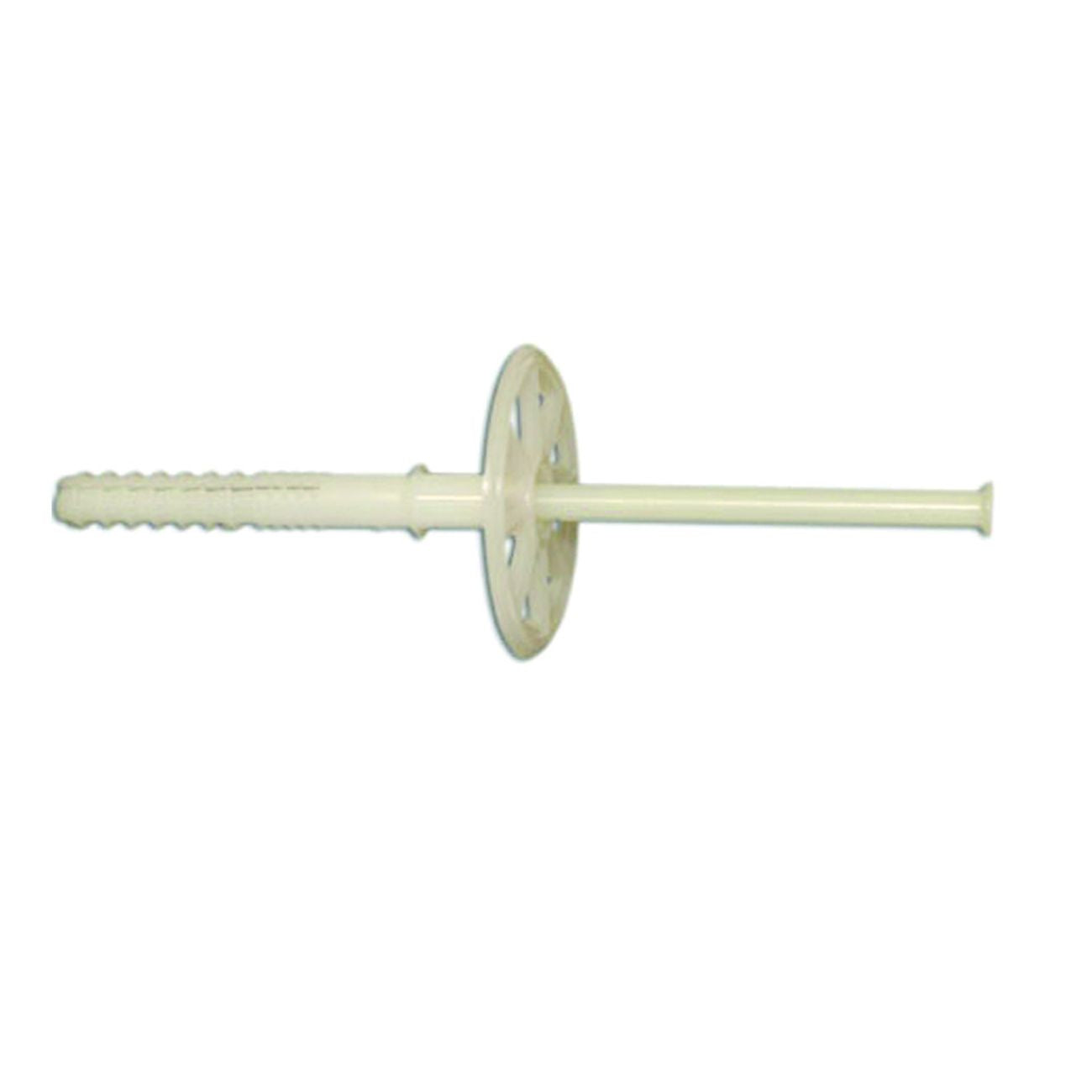 Tassello Espansione In Pe Hd Con Chiodo Bianco Per Cappotto Termico - ø mm.58x110h. - chiodo in nylon mm.110h. - 250 pz