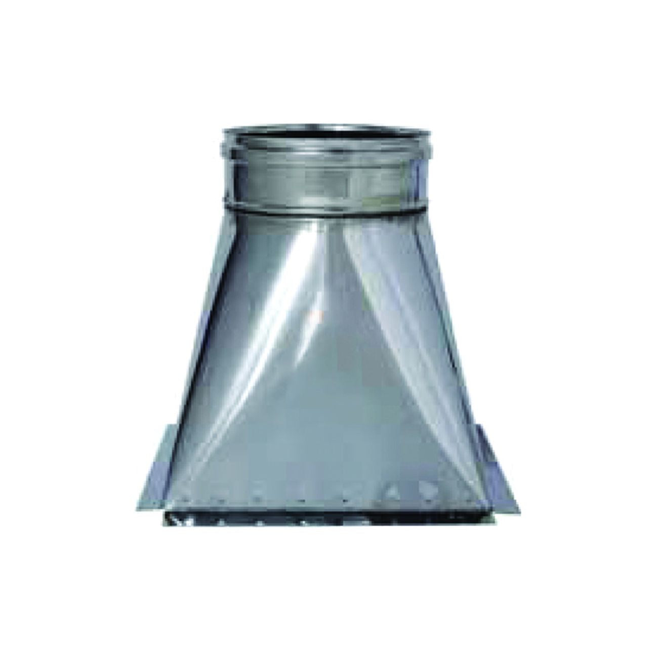 Tramoggia In Acciaio Inox Aisi 304 Monoparete - Spessore mm.0,6
