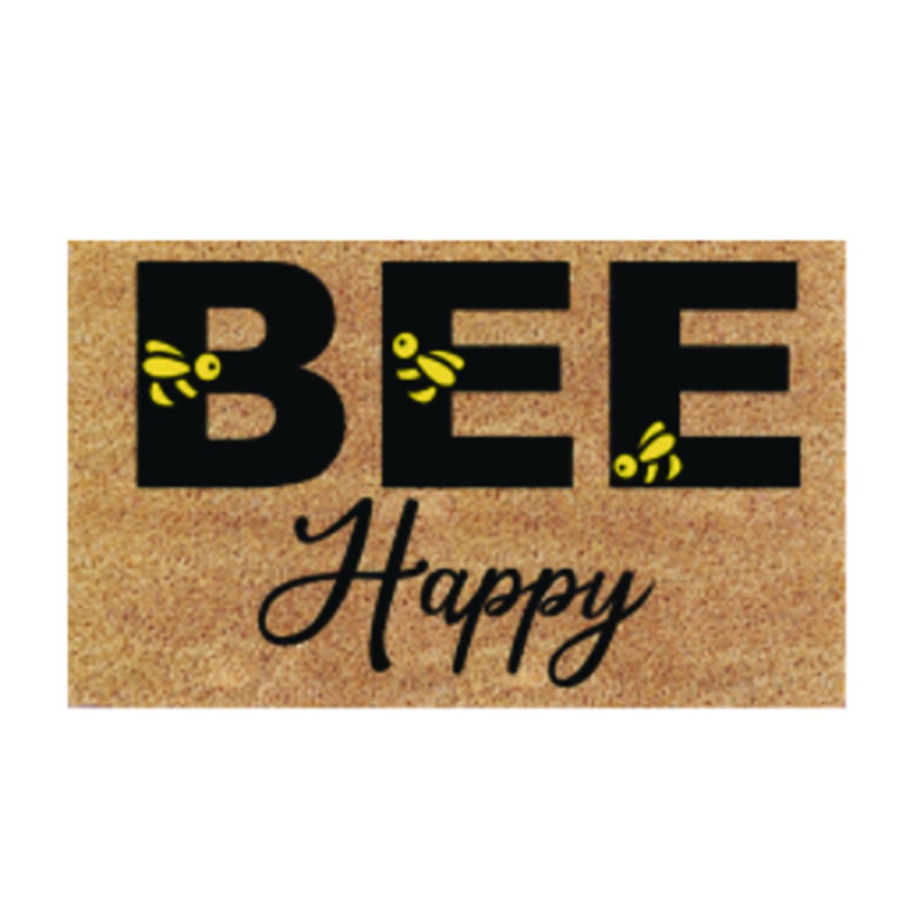 Zerbino Cocco "Bee Happy" Spessore Mm.15 - cm.40x70