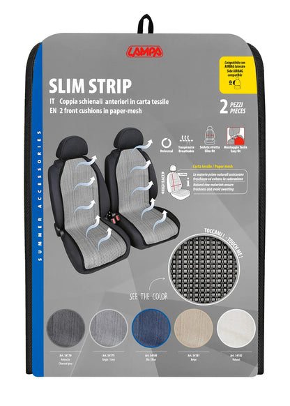 La confezione di Slim Strip, coppia schienali anteriori