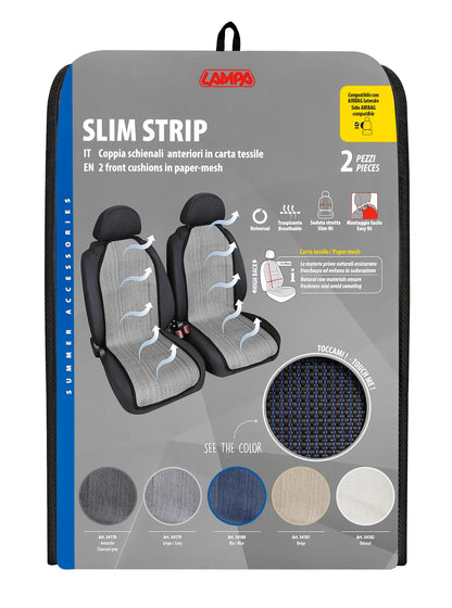 La confezione di Slim Strip, coppia schienali anteriori