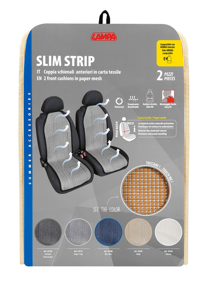 La confezione di Slim Strip, coppia schienali anteriori
