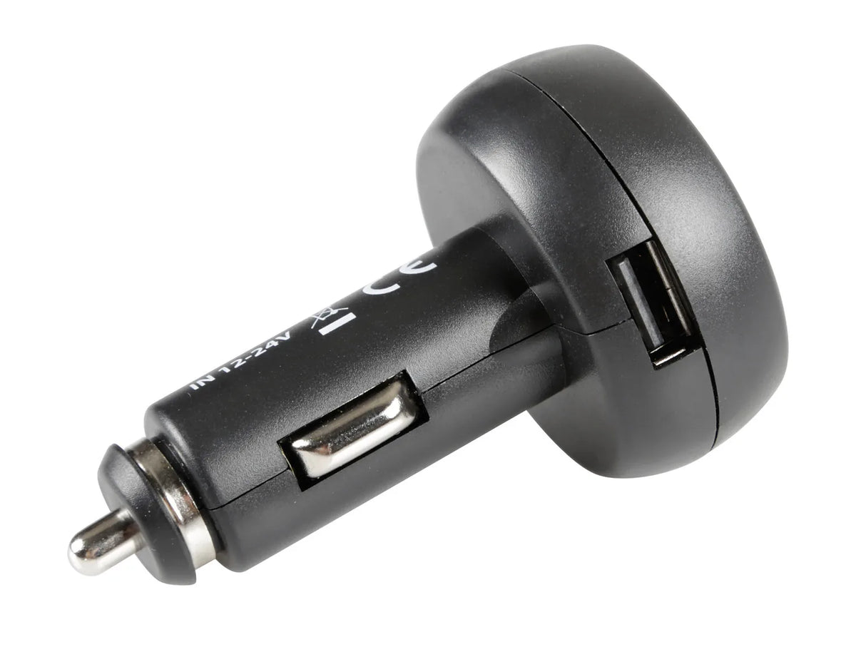 Smart-Plug, spinotto multifunzione 12/24V — presa USB, 5V, 2100 mA per collegare e caricare qualsiasi apparecchio…