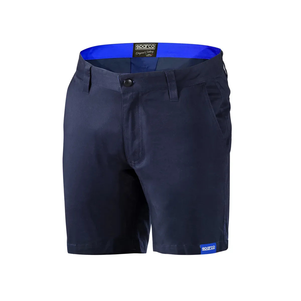 Bermuda Sparco Martini Racing Corporate in cotone blu marine