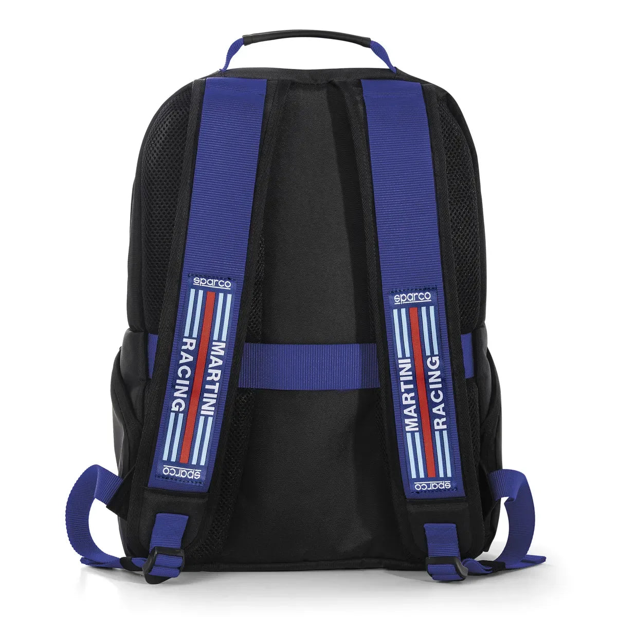 Zaino Sparco Martini Racing Stage MY23 da 15 litri con tasca per PC fino a 15 pollici Azzurro – vista 2