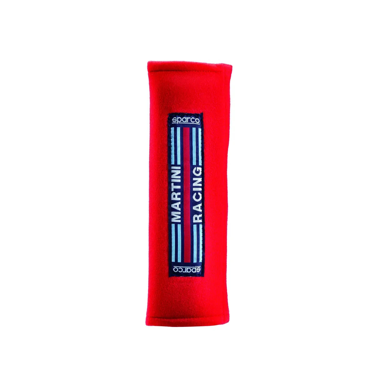 Imbottiture per cinture Sparco Martini Racing in vellutino da 3 pollici, coppia Rosso
