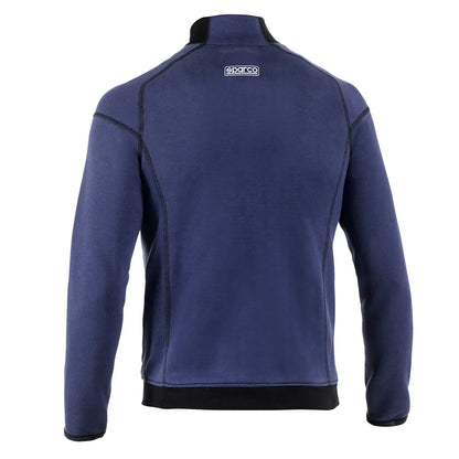 Felpa da lavoro Sparco Full Zip Light Blu Scuro – vista 2