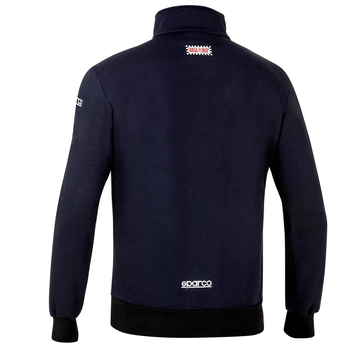 Felpa con zip intera Sparco Targa Florio Arturo Merzario #AM2 Blu Marine – vista 2