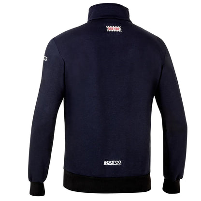 Felpa con zip intera Sparco Targa Florio Arturo Merzario #AM2 Blu Marine – vista 2