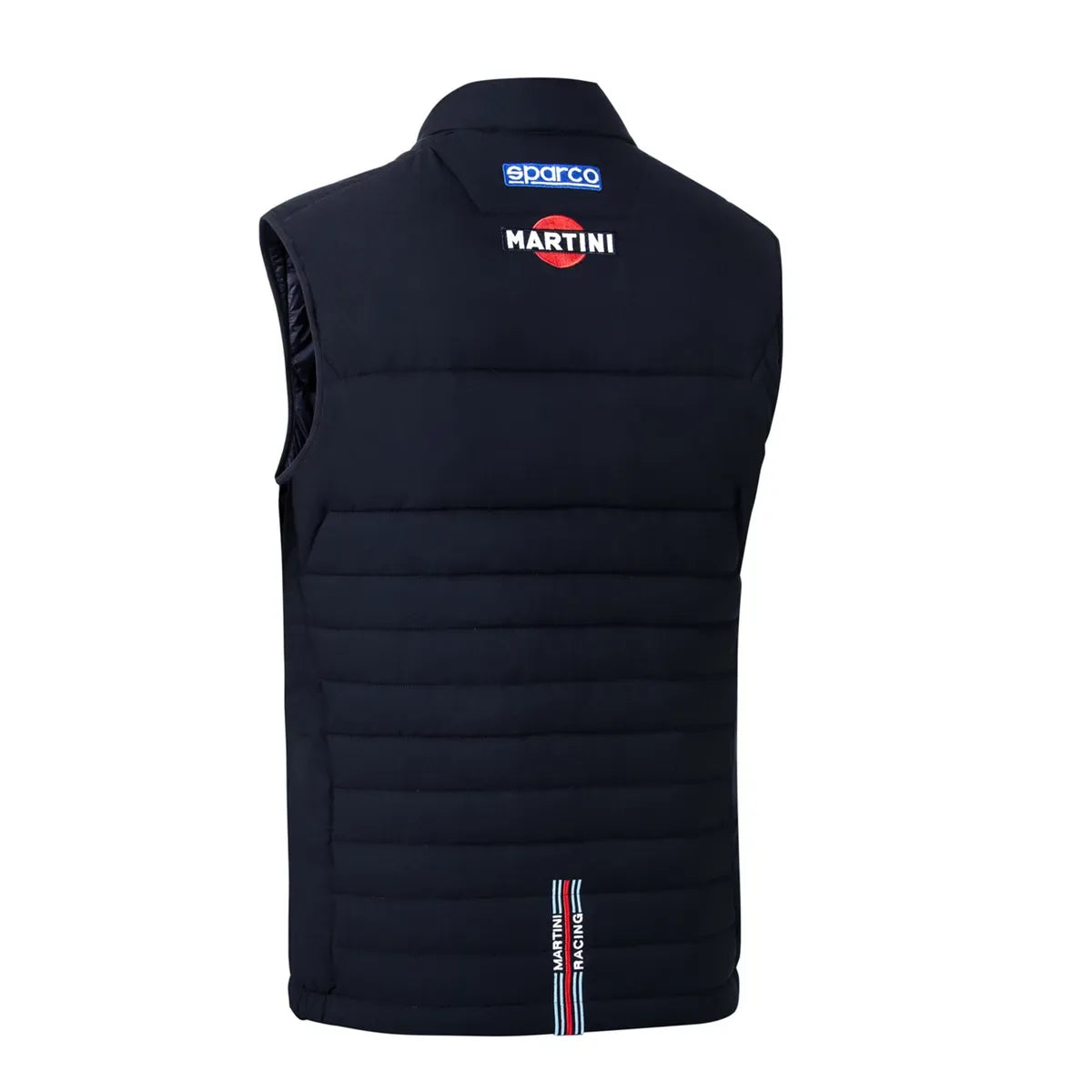 Gilet Sparco Martini Racing Frame MY2024 imbottito blu marine – vista 2