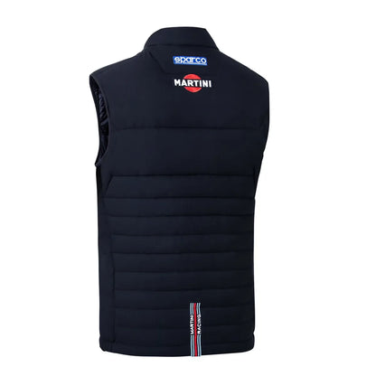 Gilet Sparco Martini Racing Frame MY2024 imbottito blu marine – vista 2