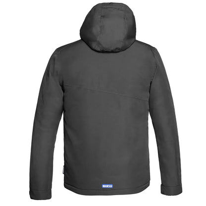 Giacca da lavoro invernale Sparco Grit Nebo con cappuccio staccabile Grigio – vista 2