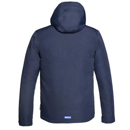 Giacca da lavoro invernale Sparco Grit Nebo con cappuccio staccabile Blu Scuro – vista 2