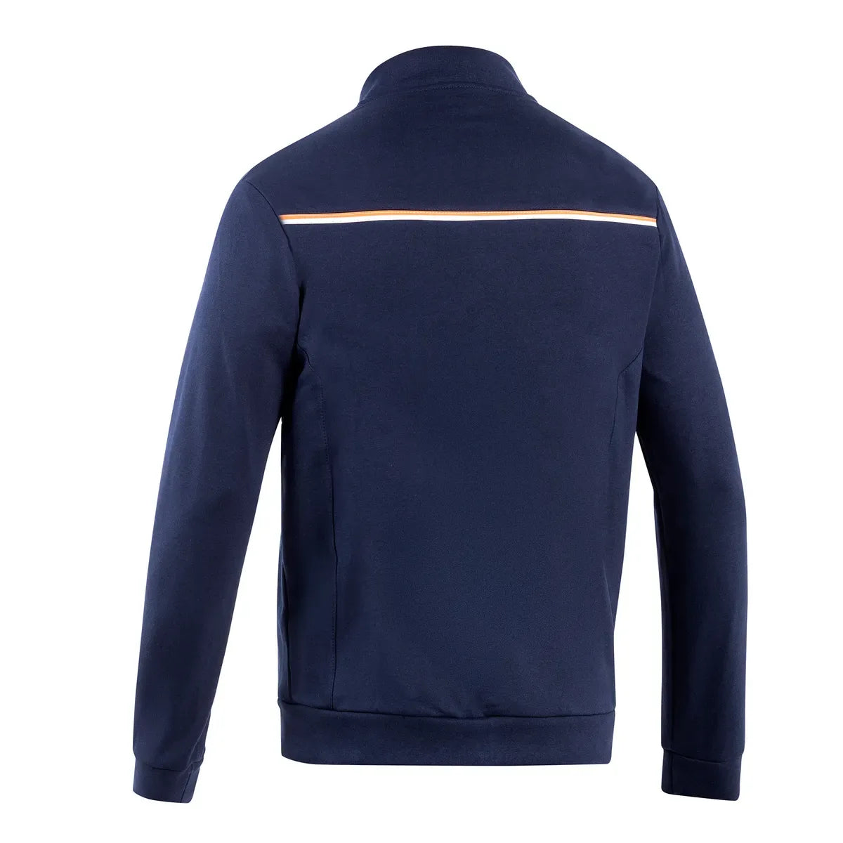 Felpa con zip intera Sparco Gulf in cotone blu scuro – vista 2