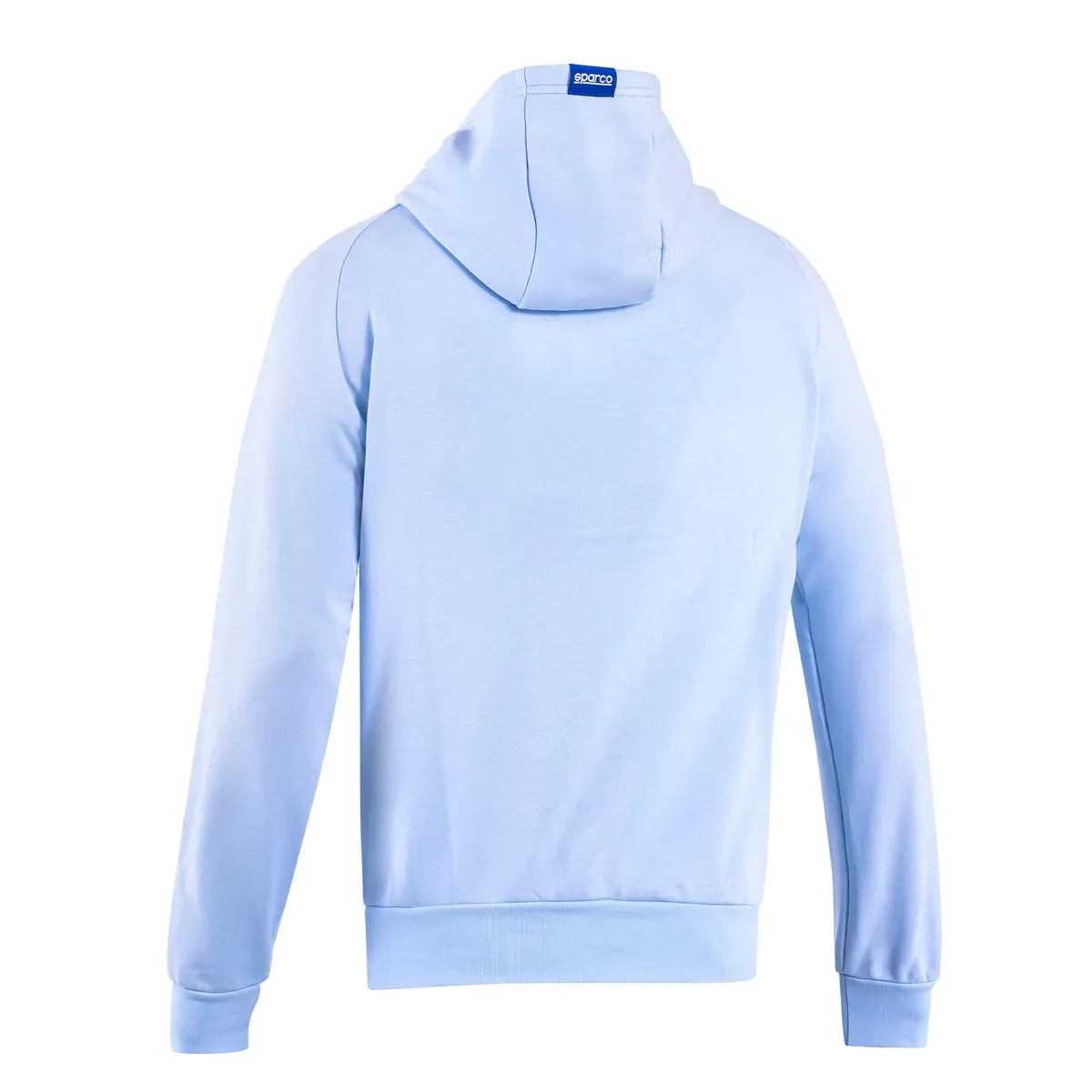 Felpa con cappuccio Sparco Gulf Brand garzata con ricamo Celeste – vista 2