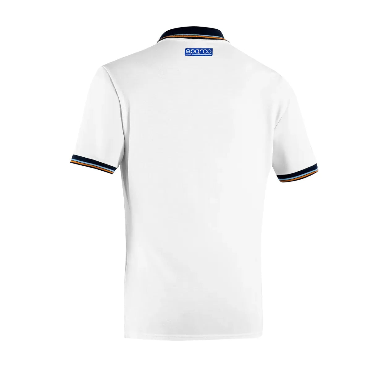 Polo Sparco Gulf Piquet Pocket in cotone con taschino Bianco – vista 2