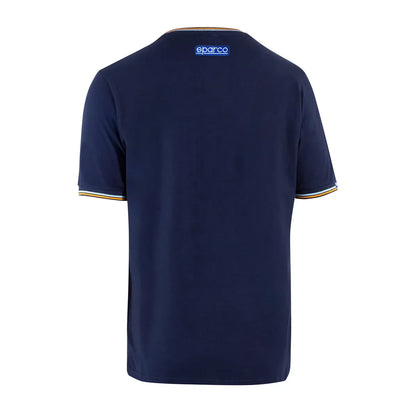 T-shirt Sparco Gulf Pocket in jersey stretch di cotone Blu Scuro – vista 2