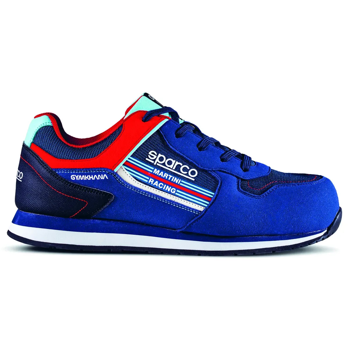 Scarpe antinfortunistiche basse Sparco Gymkhana Martini Racing ESD S1PS SR FO HRO blu marine – vista 3