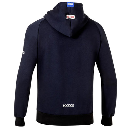 Felpa con cappuccio Sparco Targa Florio #F1 blu marine – vista 2