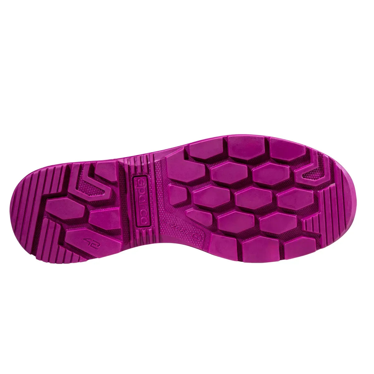 Scarpe antinfortunistiche basse Sparco Indy ESD S3S SR FO LG Grigio / Fucsia – vista 4