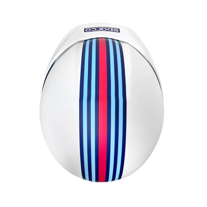 Casco aperto Sparco J-Pro Martini Racing bianco ECE 22-06 – vista 5