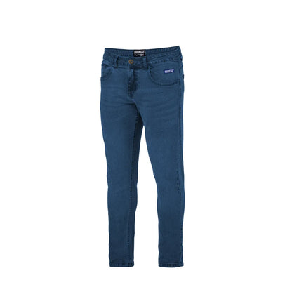 Pantaloni Sparco Jeans Denim slim stonewashed blu marine