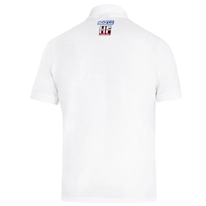 Polo Sparco Lancia HF Squadra Corse in cotone piqué Bianco – vista 2