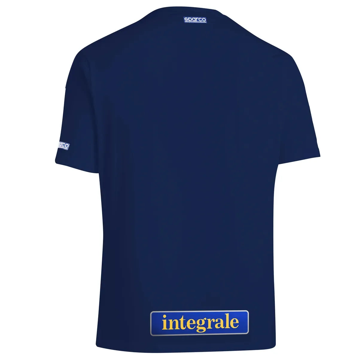 T-shirt Sparco Lancia HF Delta in cotone elasticizzato Blu Scuro – vista 2