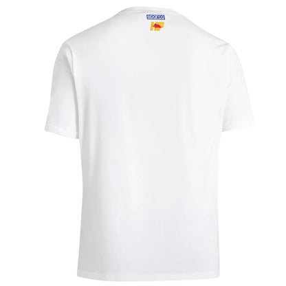 T-shirt Sparco Lancia HF in cotone elasticizzato Bianco – vista 2