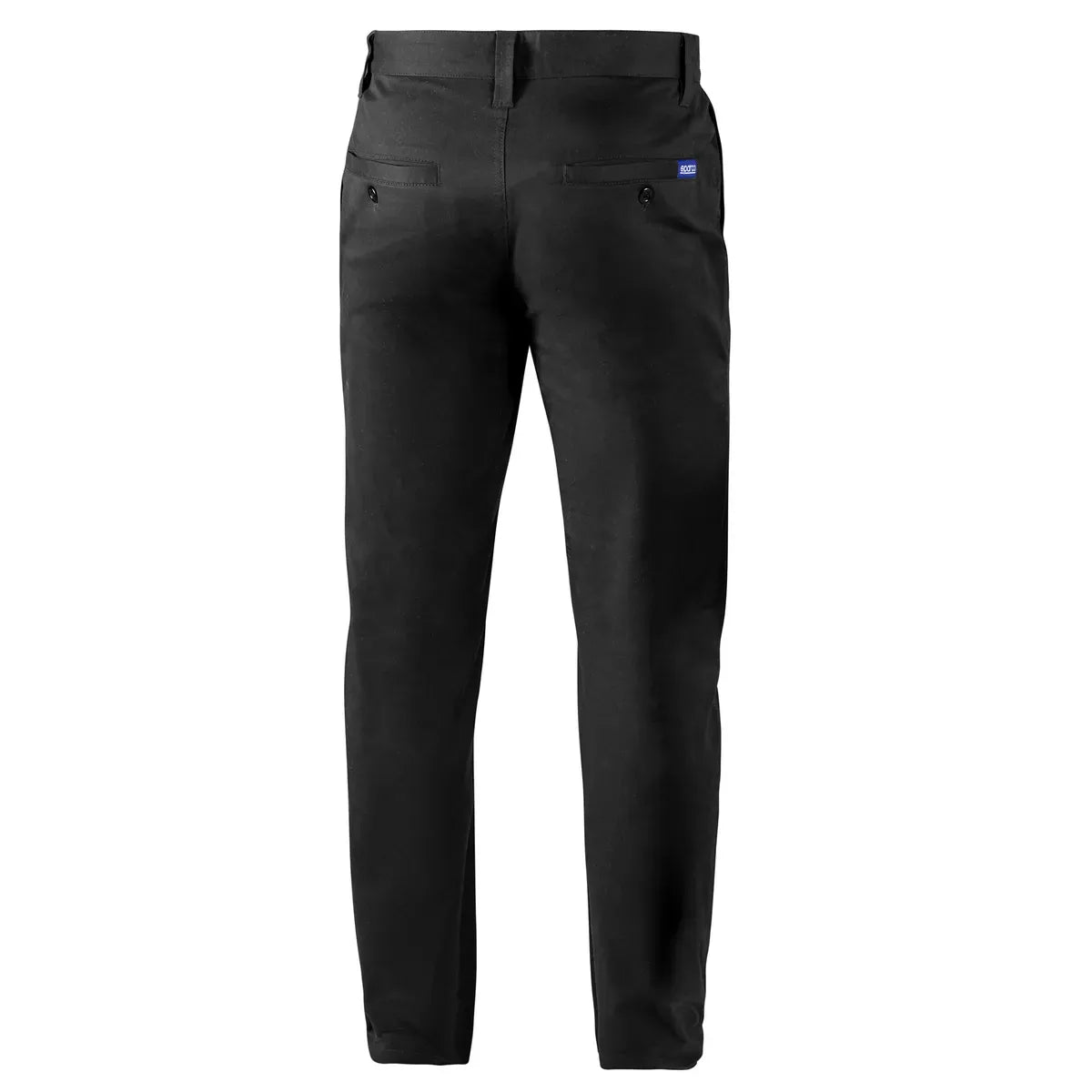 Pantaloni Sparco Corporate Cargo neri in twill di cotone – vista 2