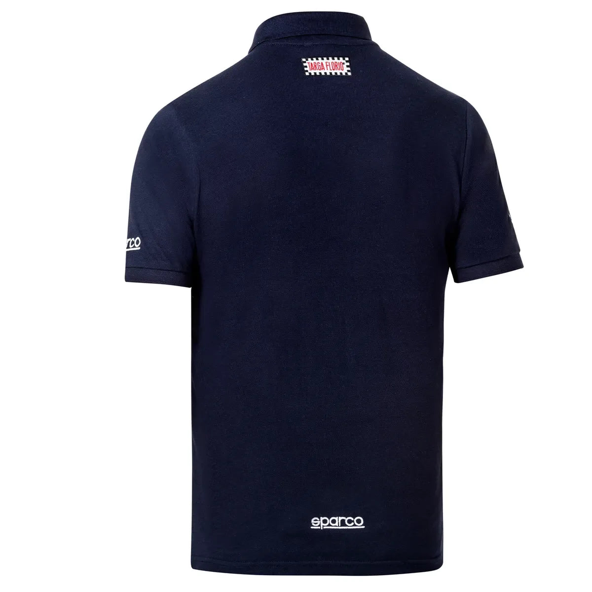 Polo Sparco Targa Florio #P2 in cotone piqué Blu Marine – vista 2