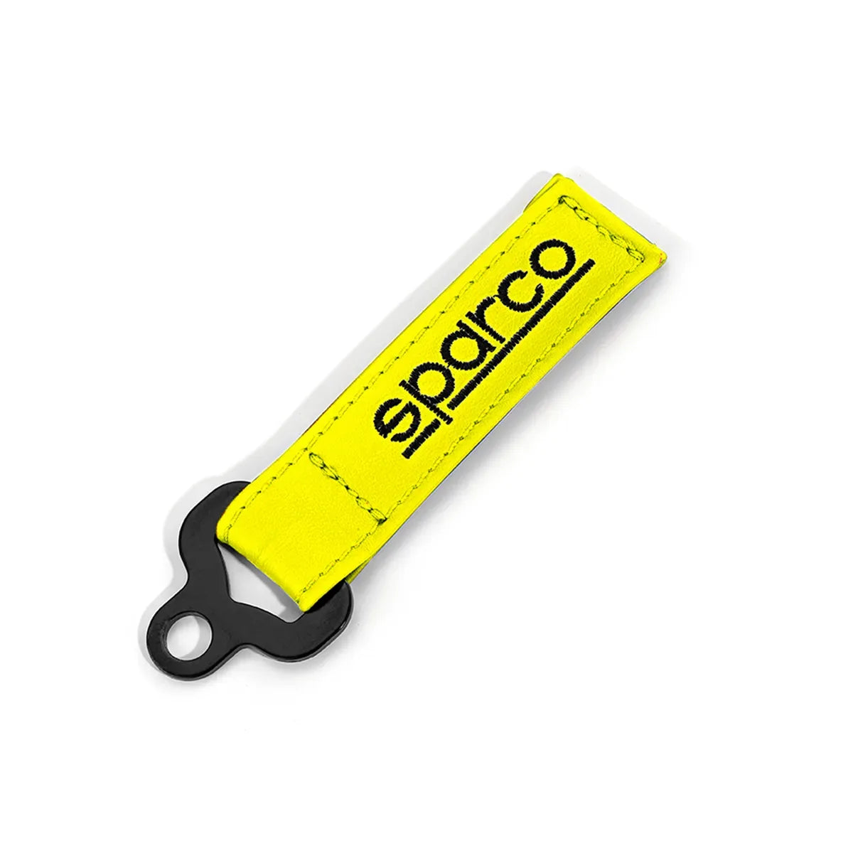 Portachiavi Sparco Leather in vera pelle Giallo Fluo