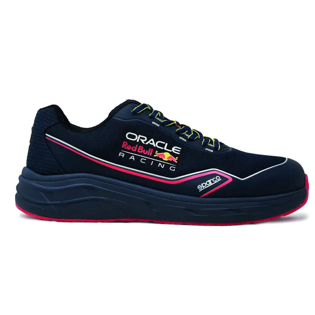 Scarpe antinfortunistiche basse Sparco Red Bull ESD S1PS SR FO HRO blu marino – vista 2