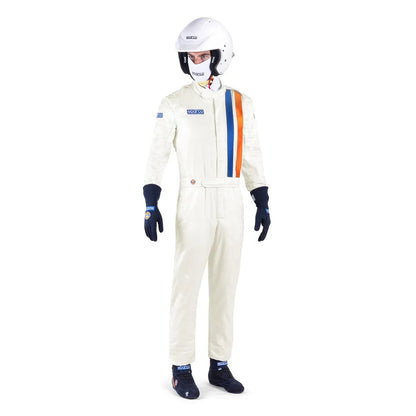 Tuta Sparco Replica Racing Suit Gulf bianca FIA 8856-2018