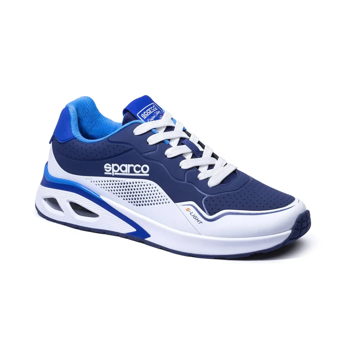 Scarpe da ginnastica Sparco S-Light con ammortizzazione ad aria Blu / Bianco