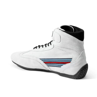 Scarpe da gara Sparco Martini Racing Top con omologazione FIA 8856-2018 Bianco – vista 2
