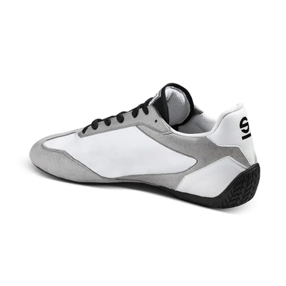 Scarpe Sparco S-Drive in microfibra e tessuto con suola racing Bianco / Nero – vista 2