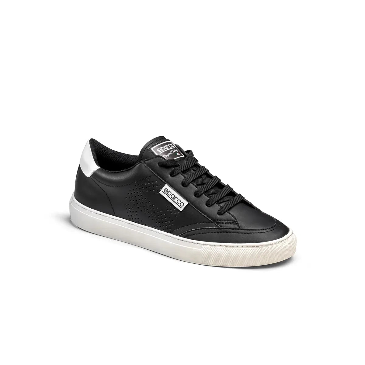 Scarpe Sparco S-Time sneakers da tempo libero con suola in gomma Nero / Bianco