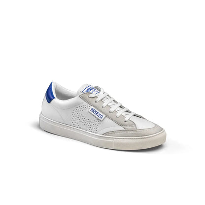 Scarpe Sparco S-Time sneakers da tempo libero con suola in gomma Bianco / Azzurro
