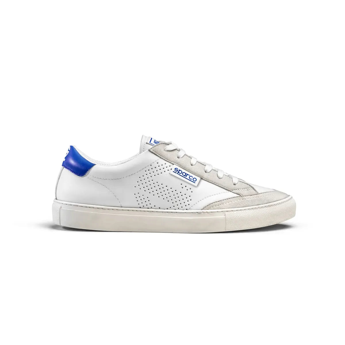 Scarpe Sparco S-Time sneakers da tempo libero con suola in gomma Bianco / Azzurro – vista 3