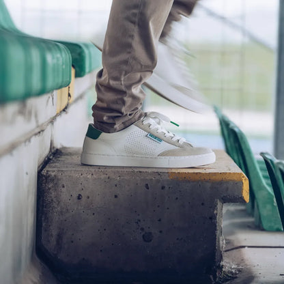 Scarpe Sparco S-Time sneakers da tempo libero con suola in gomma Bianco / Verde – vista 5