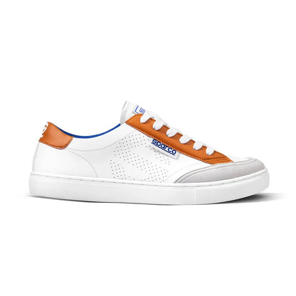 Scarpe Sparco S-Time sneakers da tempo libero con suola in gomma Bianco / arancione – vista 3