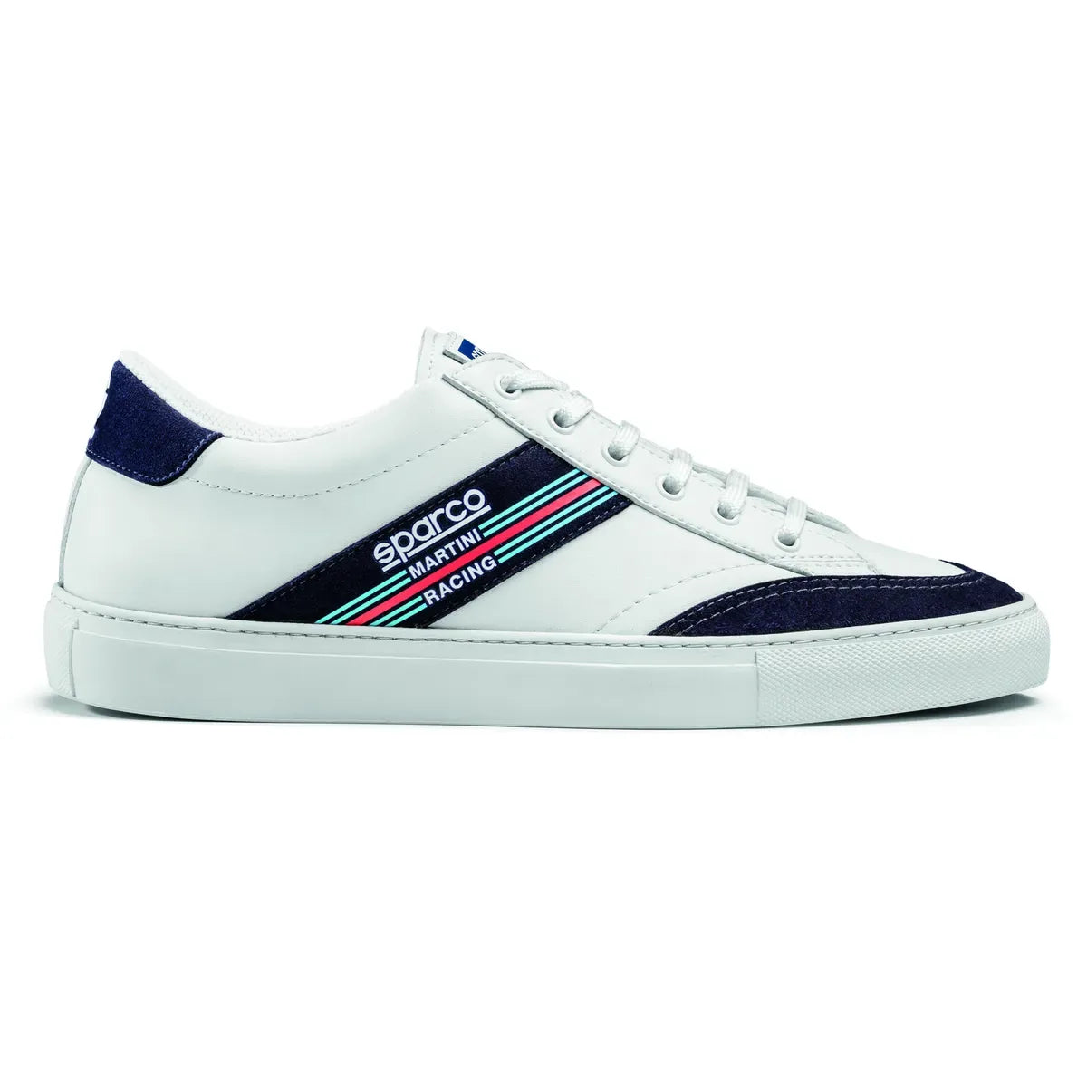 Scarpe Sparco S-Time Martini Racing bianco e blu marine – vista 3
