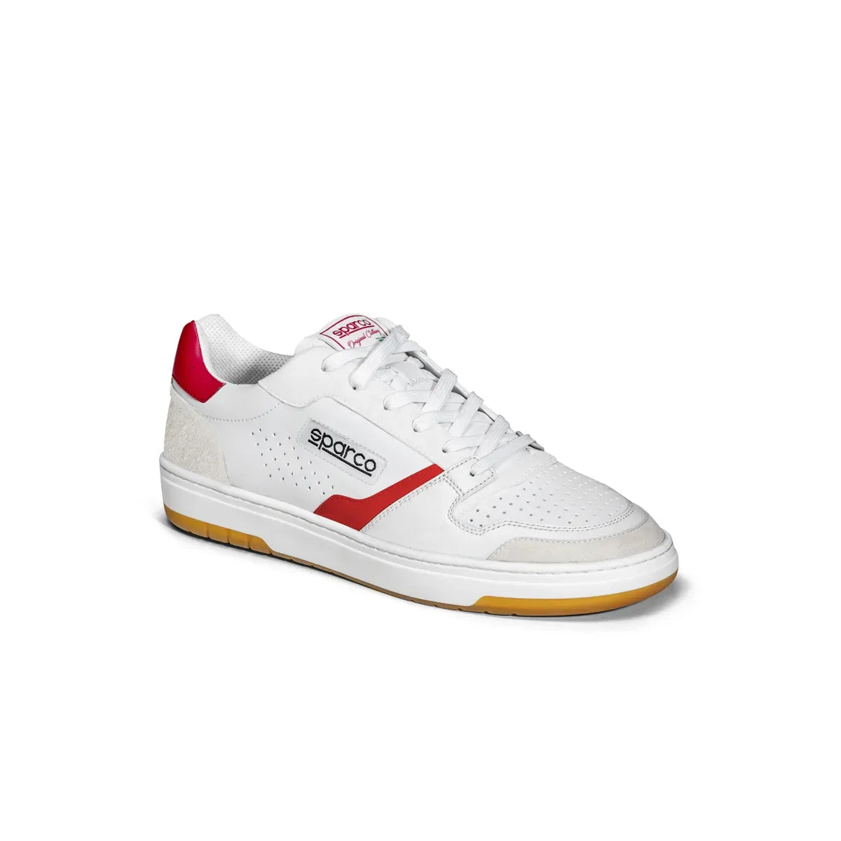 Scarpe da tempo libero Sparco S-Urban con suola in gomma Bianco / rosso