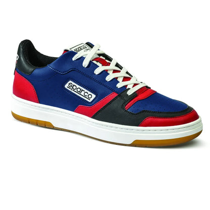 Scarpe stile tennis Sparco S-Urban Ford Performance blu scuro e rosso