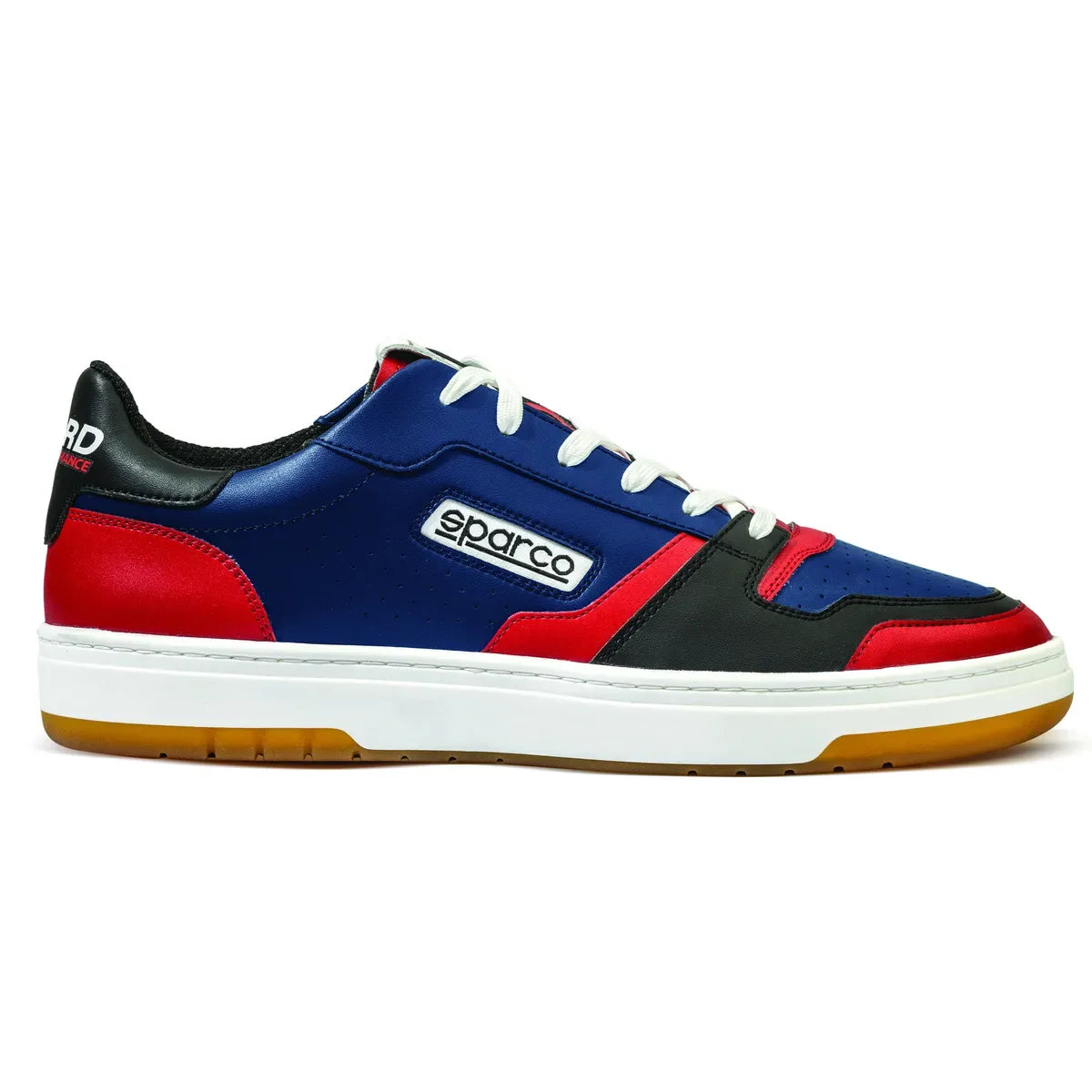 Scarpe stile tennis Sparco S-Urban Ford Performance blu scuro e rosso – vista 3