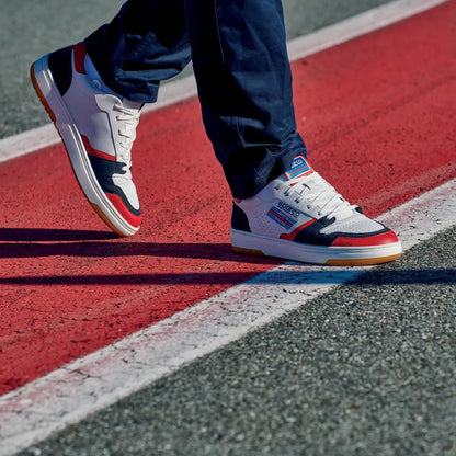 Scarpe Sparco S-Urban Martini Racing bianco e blu marine – vista 5