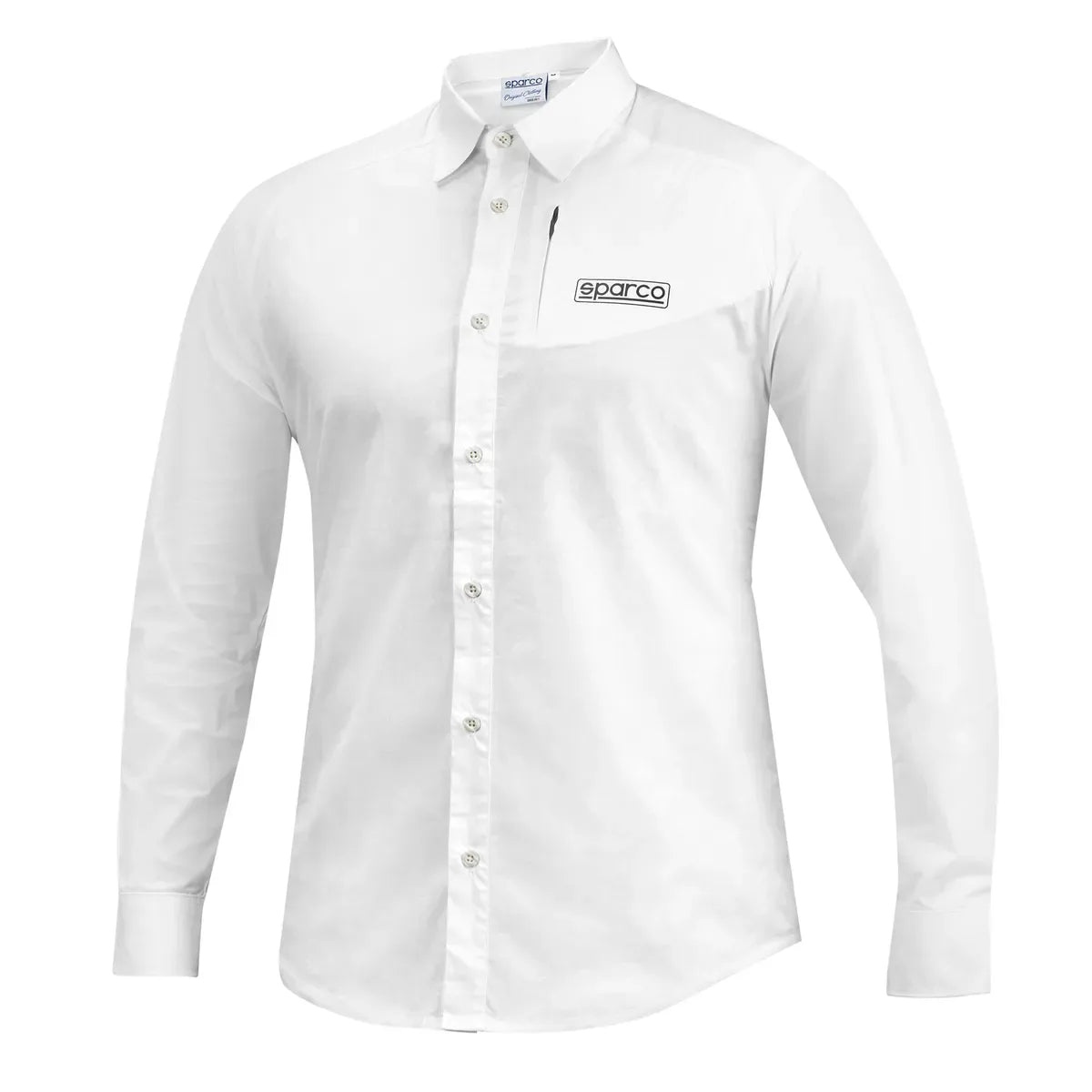 Camicia da lavoro Sparco Shirt bianca in popeline elasticizzato