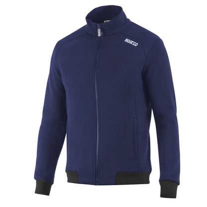 Felpa da lavoro Sparco SL Full Zip Blu Scuro