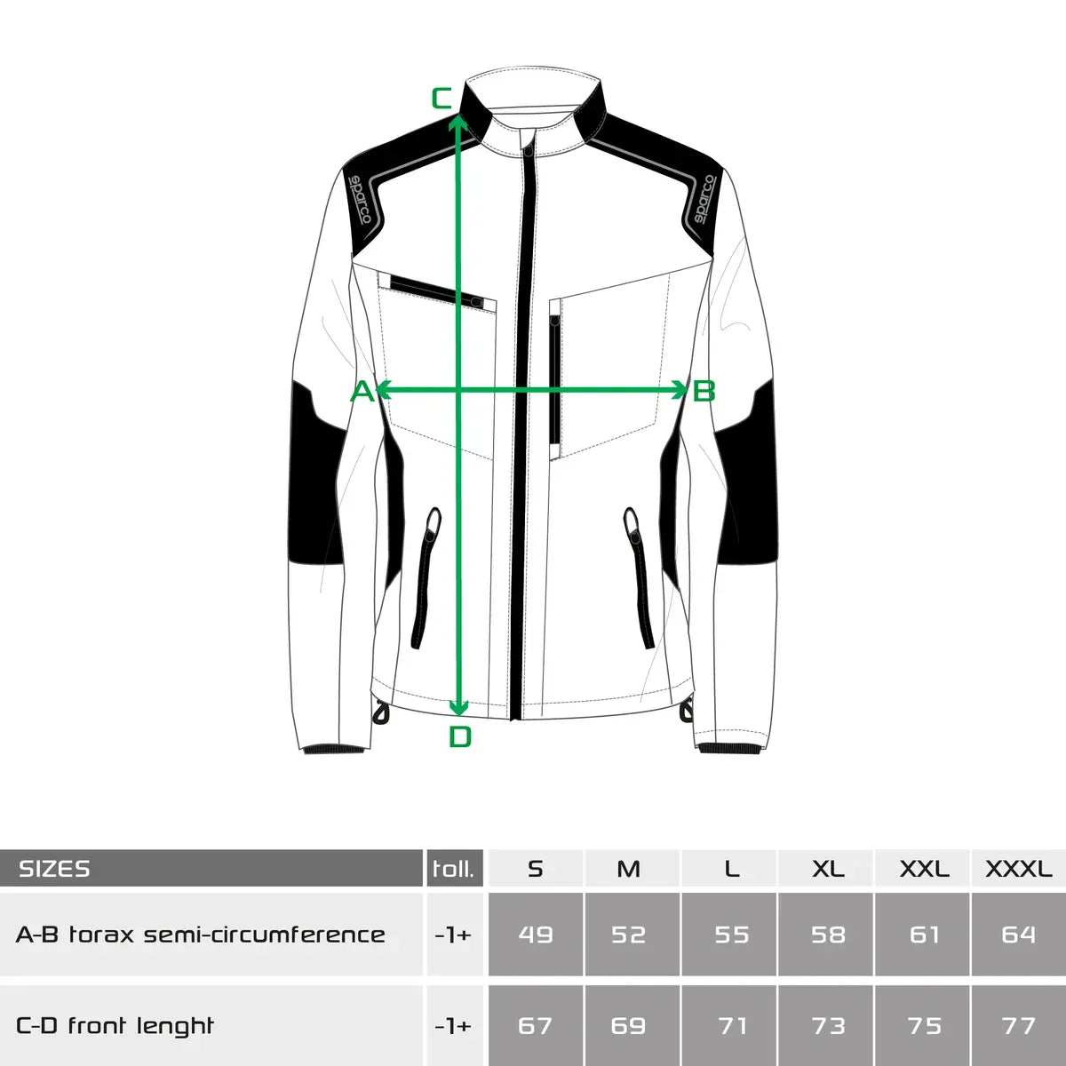 Giacca da lavoro Sparco Soft Shell Tech Seattle – vista 3